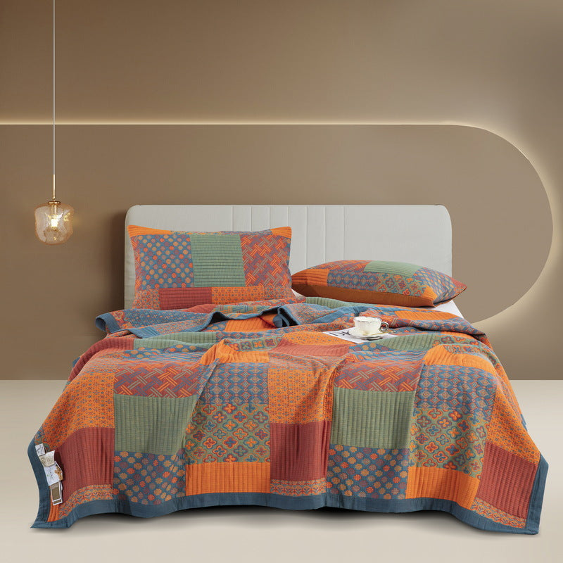 Jacquard Gauze Bed Cover Blanket